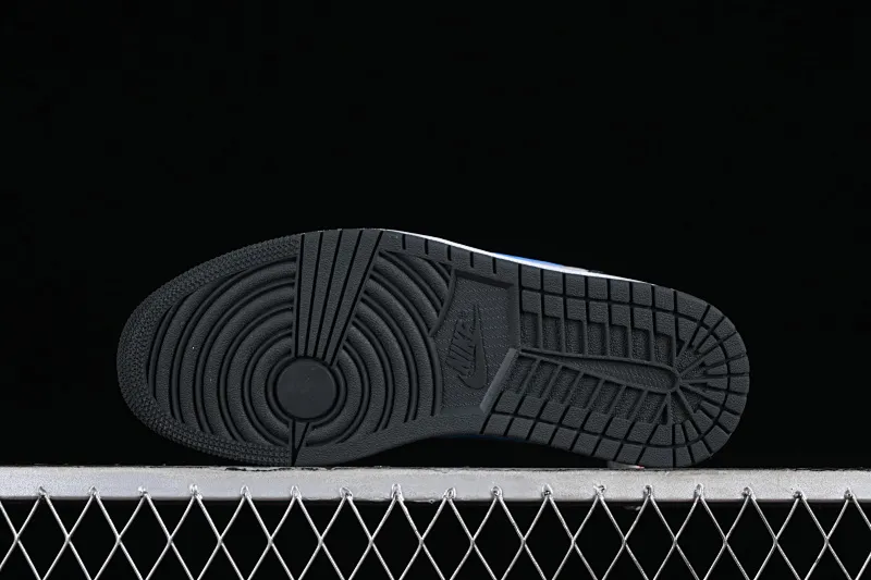 All categories Air Jordan Jordan series basketball shoes Air Jordan 1 Low Air Jordan 1 Low AJ1 Joe 1 black gray blue hook low-top cultural basketball shoes DC0774-040
